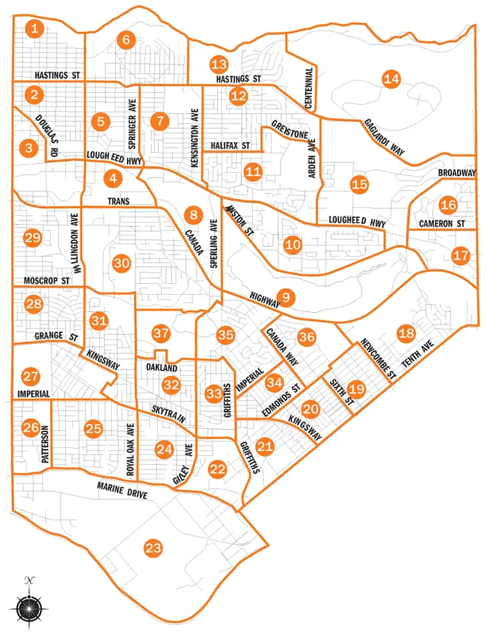 areas we pickup cash for cars in burnaby bc