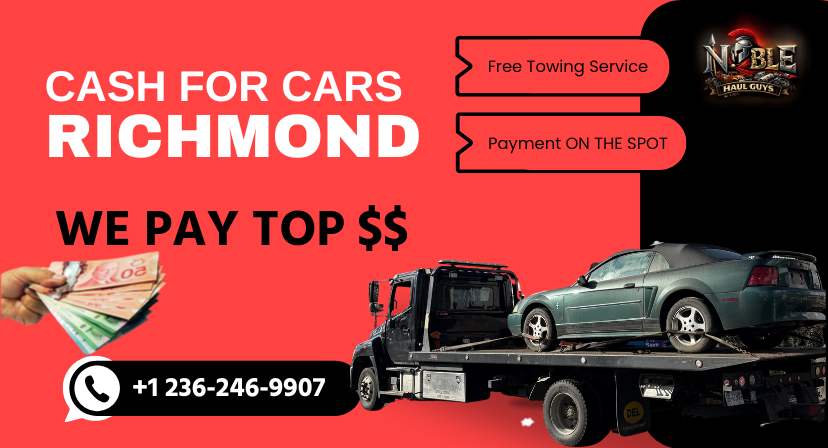 cash for cars richmond - noble haul guys